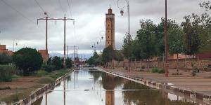 منخفض جوي غرب جزر الكناري يسبب زخات مطرية قوية في المغرب