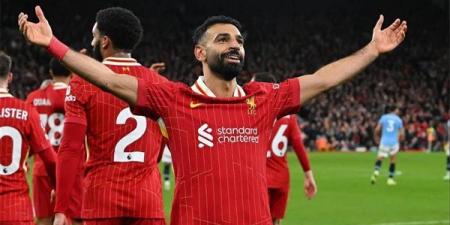 محمد صلاح يتصدر التشكيل المثالي فى الدورى الإنجليزى - كورة نيوز