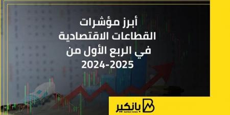 أبرز مؤشرات القطاعات الاقتصادية في الربع الأول من 2024-2025 - كورة نيوز