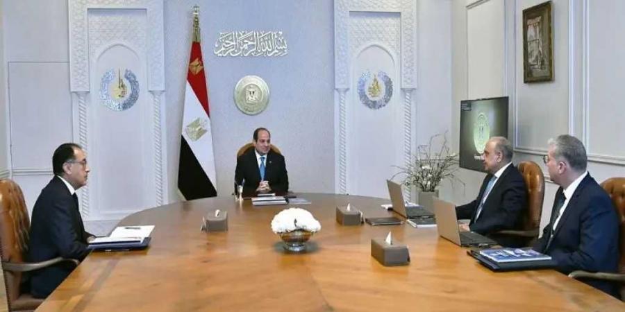 الرئيس السيسي يوجه بتعزيز الرابط الكهربي مع السعودية