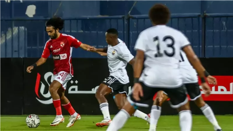 التعادل السلبي ينهي الشوط الأول بين الأهلي والجونة في الدوري المصري الممتاز