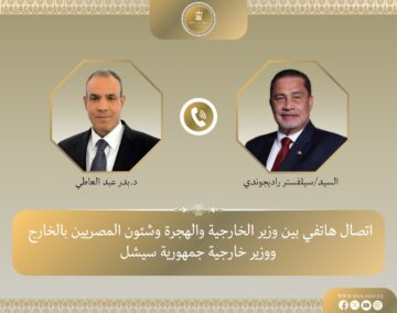 وزير الخارجية يؤكد حرص مصر على تعزيز التعاون والشراكة مع سيشل